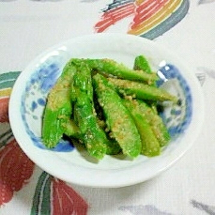 アスパラの和え物~(^^)